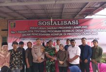 Anggota DPRD Lampung Kostiana Gelar Sosperda Rembuk Desa Bersama Masyarakat Batu Putu