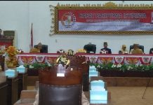 Hut 14 Tahun kabupaten Tulangbawang Barat DPRD Tubaba Melakukan Rapat Paripurna Istimewa