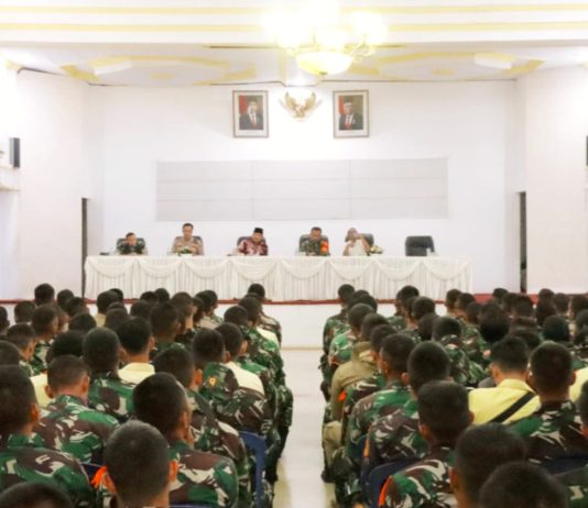 Taruna Gabungan AKPOL, AKMIL, IPDN dan BSSN Latihan Integrasi Di Pasaman