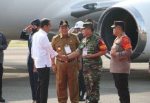 Danrem 043 Gatam Bersama Pangdam II Sriwijaya Hingga Gubernur dan Kapolda Lampung Sambut Presiden Jokowi