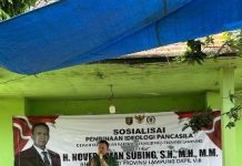 Sosialisasi PIP, Nover: Cinta Daerah Kelahiran Wajib Hukumnya