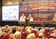 Gubernur Arinal Buka Raker Kesehatan 2023, Ajak Jajaran Kesehatan Optimalkan Sinergi.