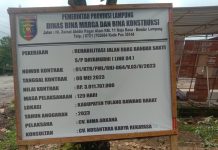 Tulang bawangbarat meningkatkan rabalitas jalan propinsi