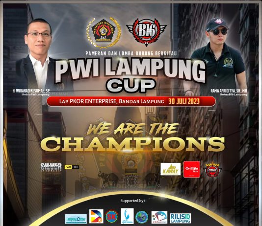 Kicau Cup PWI Lampung Siap di Gelar