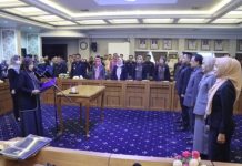 Wagub Lantik 5 Pejabat Eselon II di Lingkungan Pemprov Lampung