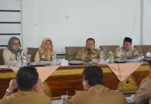 Drs. Eko Dian Susanto, M.I.P. Pimpin Rapat Koordinasi PAD Se-Kabupaten Lamteng Tahun 2023