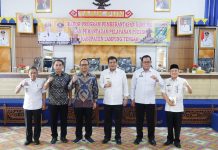 Rapat Koordinasi Program Pemberantasan Korupsi Terintegrasi dan Pemantauan Pelayanan Publik Kabupaten Lampung Tengah