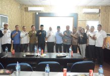 Candra Puasati Menerima Kunjungan Kerja Komisi 1 DPRD Kota Palembang