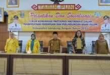 Zulfikar Irwan, S.Sos., M.M. Resmi Melantik Forum PUSPA Lampung Tengah Periode 2023-2026