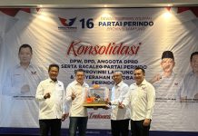Ir. Raden Muhammad Ismail Sambut Ketua Umum DPP Partai Perindo Hari Tanoesoedibjo