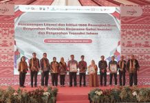 OJK Lampung Resmikan Desa Inklusi Keuangan di Lampung Selatan