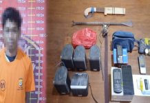 Polsek Rawa Jitu Selatan Tangkap Residivis Curat Yang Berulah di Kampung Sendiri