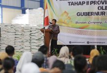PemProv Lampung Pastikan Ketersediaan Beras Dalam Kondisi Aman