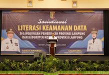 Pemprov Lampung Gelar Sosialisasi Literasi Keamanan Data dilingkungan Pemerintah Provinsi Lampung