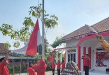 Gelar Upacara Peringati HUT RI, Condrowati Minta Kader Makin Kompak dan Solid