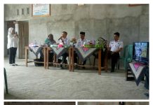 Peduli lingkungan paladinas lingkungan hidup tubaba bersama warga mengajak bergotongroyong kebersihan rumput dan sampah bersama warga di tiyuh Gadingkencana
