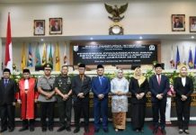 Sekdaprov Lampung Hadiri Pengangkatan Wakil Ketua DPRD Sisa Masa Jabatan 2019 – 2024