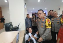 Irjen Pol Helmy Santika Resmikan Gedung Sentra Pelayanan Kepolisian Terpadu Mapolresta Bandar Lampung