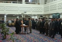 Arinal Djunaidi Lantik 4 Pejabatan Hasil Lelang JPTP