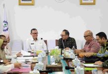 Fahrizal Darminto Pimpin Rapat Persiapan Pemberian Penghargaan Paritrana Award 2023