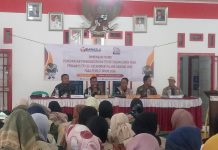 Bimbingan teknis pengawasan pengetan dan perhitungan suara menghadapi pemilu 14 pebruari tahun 2024