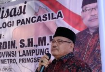 Watoni : Fraksi PDI Perjuangan DPRD Lampung Berikan Rapot MERAH Untuk Gubernur Soal Kota Baru