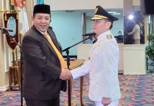 Gubernur Lampung Lantik Febrizal Levi Sukmana Sebagai Penjabat (Pj) Bupati Mesuji