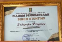 Dr. Marindo Kurniawan Terima Penghargaan Aksi Konvergensi Penurunan Stunting