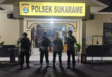 Cegah Kriminalitas, Brimob Lampung Laksanakan Patroli Malam di Hari Libur