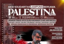 Aksi Solidaritas Kemanusiaan Lampung Bersama Palestina Jilid II, Berbagai Agama Semua Umat Akan Bergabung