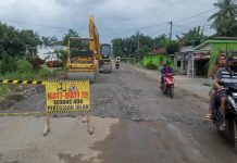 PUPR Tubaba Perbaiki Ruas Jalan Daya Murni