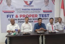 Perindo Lampung Gelar Fit and Proper Test Calon Bupati dan Wakil Bupati