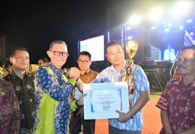 Stand KORPS Marinir TNI AL Raih Stand Terbaik di Pekan Raya Lampung 2024