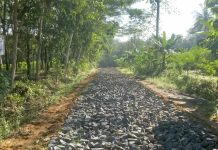 Tiyuh Karta Sari Realisasikan Pembangunan Onderlagh dengan Dana Desa 2024