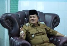 Musa Ahmad Tinjau Rehabilitasi Gedung Radiologi dan Selasar RSUD Demang Sepulau Raya