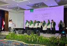 Puji Raharjo Melantik Kepengurusan Pimpinan Wilayah LKK NU Provinsi Lampung