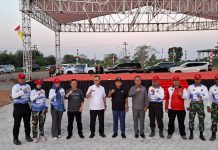 Ketua DPRD Lampung Mingrum Gumay Bersama Pj. Gubernur Samsudin Meninjau Lokasi Kota Baru