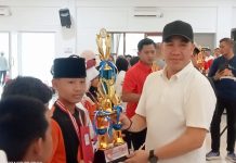 Peringati HAORNAS, KORMI Pesawaran Serahkan Hadiah Lomba Semarak Olahraga Tradisional