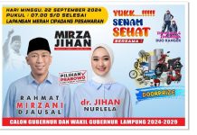 Mirza-Jihan Akan Gelar Senam Sehat di Pesawaran