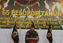 HUT Ke – 65 Brimob Lampung Laksanakan Syukuran