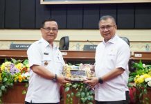 Pemprov Lampung Terima Kunjungan Tim Studi Lapangan Pelatihan Kepemimpinan Pengawas Angkatan III dan IV Provinsi Sumatera Selatan