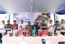 Pemprov Lampung dan DJBC Sumbagbar Musnahkan 28,5 Juta Batang Rokok dan Ribuan Liter MMEA Ilegal Senilai Rp 37,8 Miliar