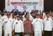 Ketua DPRD Provinsi Lampung Hadiri Pelepasan Kontingen PON XXI Provinsi Lampung