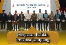 Ketua DPRD Lampung Hadiri Pelepasan Kafilah Provinsi Lampung untuk MTQ Nasional XXX di Kalimantan Timur