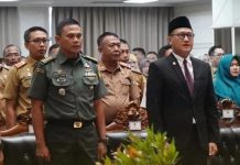 Ketua Sementara DPRD Lampung Hadiri Pengukuhan Pjs Kepala Daerah di Provinsi Lampung