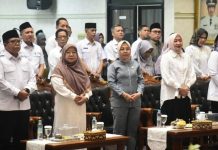 Wakil Ketua Sementara DPRD dan Sekretaris DPRD Provinsi Lampung Hadiri Peringatan Maulid Nabi Muhammad SAW 1446H/2024M