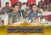Ketua DPRD Provinsi Lampung Hadiri Malam Puncak Pesta Rakyat Peringatan HUT ke-79 TNI
