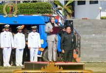Wakil Ketua Sementara DPRD Lampung Hadiri Upacara Hari Kesaktian Pancasila, Bertindak Sebagai Pembaca UUD 1945