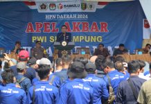 Sukses! Apel Akbar PWI Se-Lampung di Tugu Adipura dihadiri Ratusan Wartawan, Tegaskan Pers sebagai Pilar Keempat Demokrasi