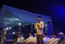 Puluhan Ribu Masyarakat Tubaba Hadiri Sholawatan Bersama Mirza-Jihan: Tasyakuran Prabowo Presiden dan Peringatan Hari Santri